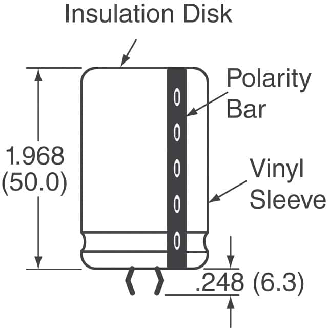 SLPX153M035C9P3 Cornell Dubilier Electronics (CDE)  Aluminum Electrolytic Capacitors